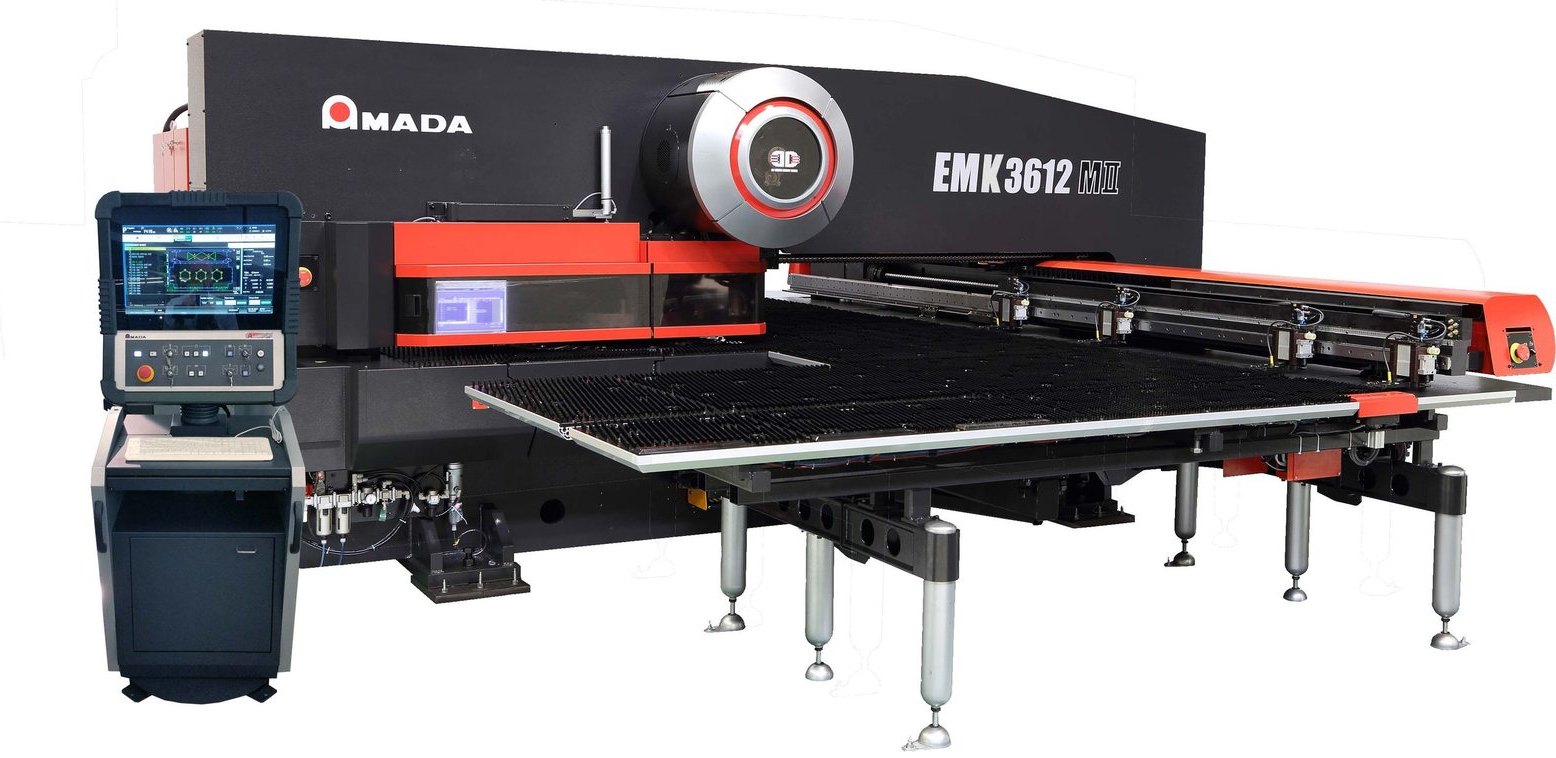 Amada EMK-3612MII turret punch