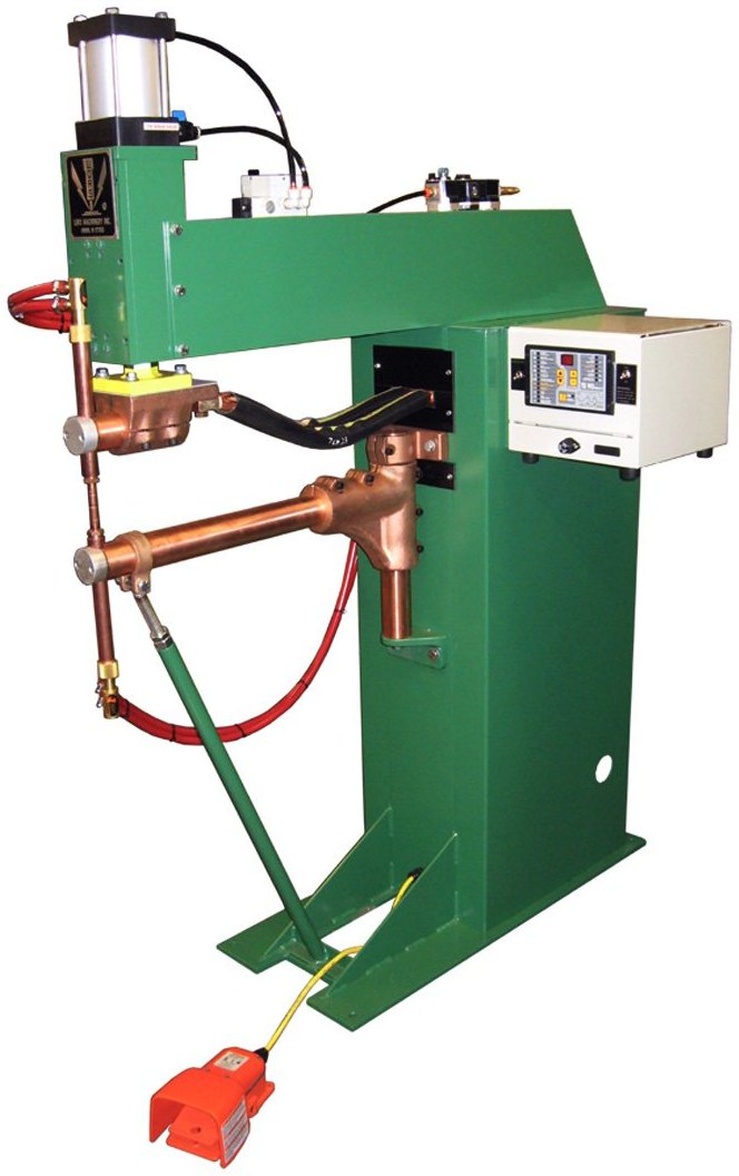 Spot welding station