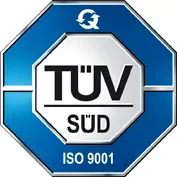 TUV SUD ISO 9001 certification mark